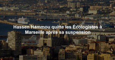 Hassen Hammou quitte les Écologistes à Marseille après sa suspension