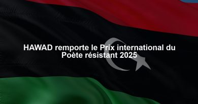 HAWAD remporte le Prix international du Poète résistant 2025