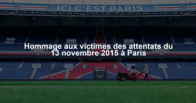 Hommage aux victimes des attentats du 13 novembre 2015 à Paris