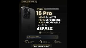 iPhone 15 Pro Reconditionné Premium : Qualité à Prix Mini !