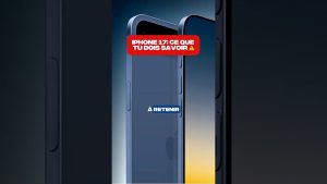 🔋 iPhone 17 Air : l'essentiel en 30 secondes