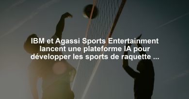 IBM et Agassi Sports Entertainment lancent une plateforme IA pour développer les sports de raquette mondialement.