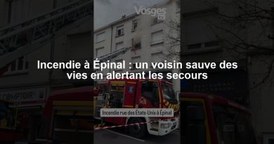 Incendie à Épinal : un voisin sauve des vies en alertant les secours
