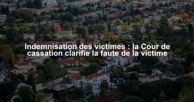 Indemnisation des victimes : la Cour de cassation clarifie la faute de la victime