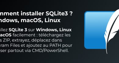 Comment installer SQLite3 ? Windows, macOS, Linux