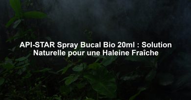 API-STAR Spray Bucal Bio 20ml : Solution Naturelle pour une Haleine Fraîche