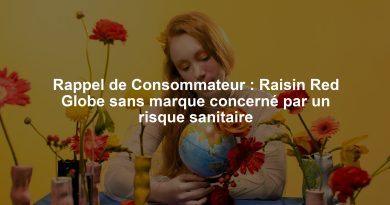 Rappel de Consommateur : Raisin Red Globe sans marque concerné par un risque sanitaire