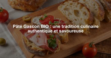 Pâté Gascon BIO : une tradition culinaire authentique et savoureuse