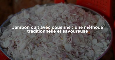 Jambon cuit avec couenne : une méthode traditionnelle et savoureuse