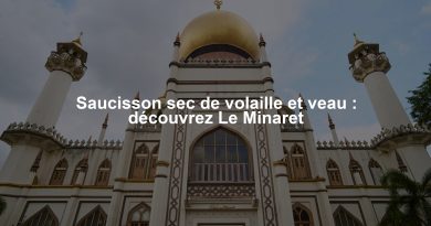 Saucisson sec de volaille et veau : découvrez Le Minaret