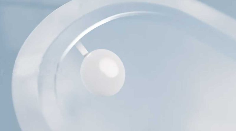 Le dispositif U Scan dans des toilettes.