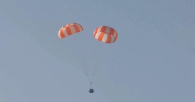 L'Inde teste des parachutes pour la capsule d'astronautes Gaganyaan (vidéo)