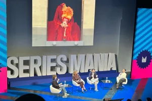 Fanny Herrero, Damien Gabriac et Thomas Jolly à Series Mania.