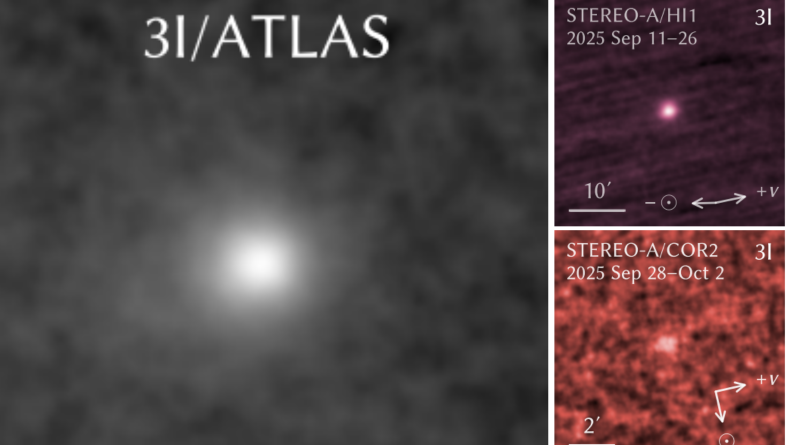 The 3I/Atlas comet brightening by an unexpected about as it approaches the sun