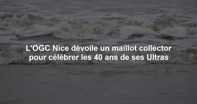 L'OGC Nice dévoile un maillot collector pour célébrer les 40 ans de ses Ultras