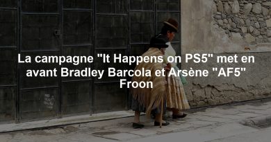 La campagne "It Happens on PS5" met en avant Bradley Barcola et Arsène "AF5" Froon