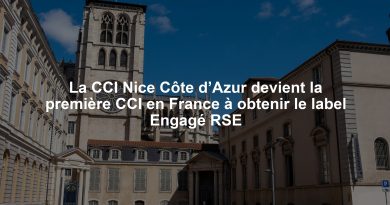 La CCI Nice Côte d’Azur devient la première CCI en France à obtenir le label Engagé RSE