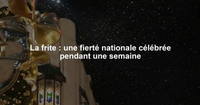 La frite : une fierté nationale célébrée pendant une semaine
