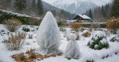 La neige arrive en France : conseils pour protéger vos plantes vivaces au jardin