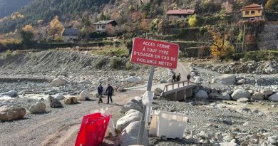 Colère des habitants de la vallée de la Vésubie face aux alertes météo et à l'accès incertain