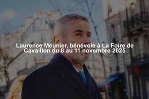 Laurence Meunier, bénévole à La Foire de Cavaillon du 8 au 11 novembre 2025
