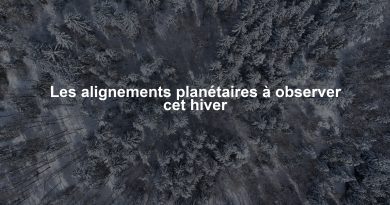 Les alignements planétaires à observer cet hiver
