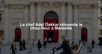 Le chef Adel Dakkar réinvente le chou-fleur à Marseille