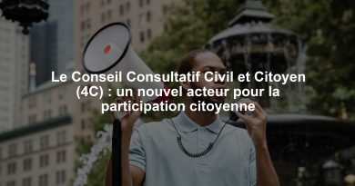 Le Conseil Consultatif Civil et Citoyen (4C) : un nouvel acteur pour la participation citoyenne