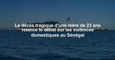 Le décès tragique d'une mère de 23 ans relance le débat sur les violences domestiques au Sénégal