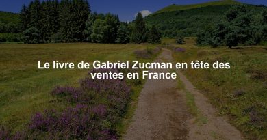 Le livre de Gabriel Zucman en tête des ventes en France