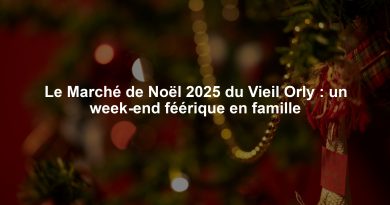Le Marché de Noël 2025 du Vieil Orly : un week-end féérique en famille