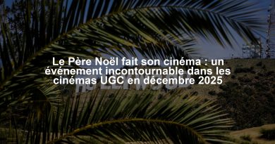 Le Père Noël fait son cinéma : un événement incontournable dans les cinémas UGC en décembre 2025