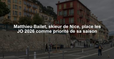 Matthieu Bailet, skieur de Nice, place les JO 2026 comme priorité de sa saison