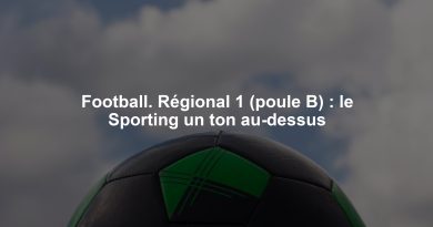Football. Régional 1 (poule B) : le Sporting un ton au-dessus