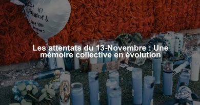 Les attentats du 13-Novembre : Une mémoire collective en évolution