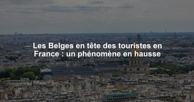Les Belges en tête des touristes en France : un phénomène en hausse