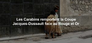 Les Carabins remportent la Coupe Jacques-Dussault face au Rouge et Or