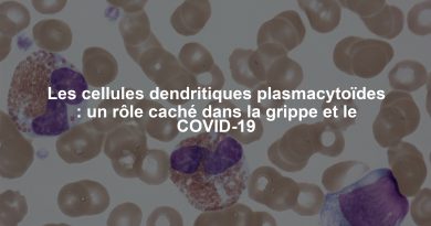 Les cellules dendritiques plasmacytoïdes : un rôle caché dans la grippe et le COVID-19