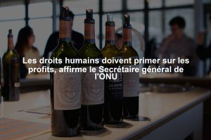 Les droits humains doivent primer sur les profits, affirme le Secrétaire général de l'ONU