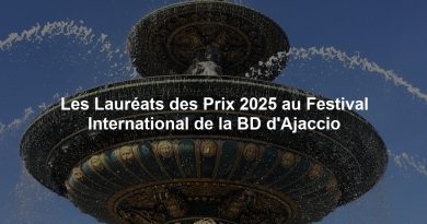 Les Lauréats des Prix 2025 au Festival International de la BD d'Ajaccio