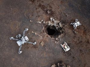 Des robots européens explorent la Lune pour préparer les futures bases lunaires sous sa surface