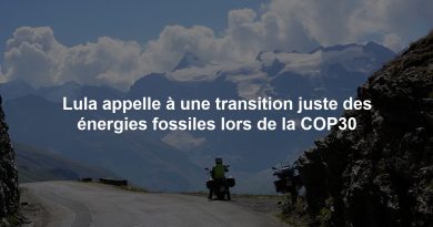 Lula appelle à une transition juste des énergies fossiles lors de la COP30