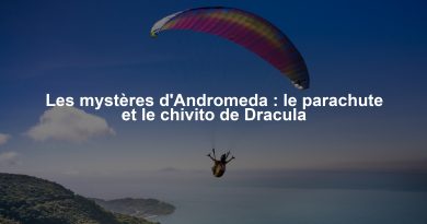Les mystères d'Andromeda : le parachute et le chivito de Dracula