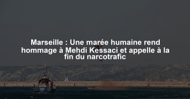 Marseille : Une marée humaine rend hommage à Mehdi Kessaci et appelle à la fin du narcotrafic