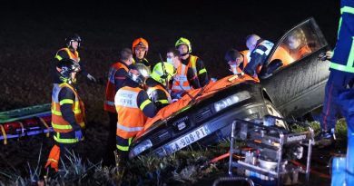 Choc frontal entre deux voitures : deux blessés graves à l'hôpital