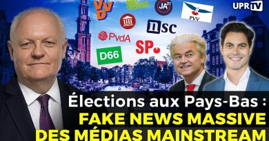 UPRTV - Élections aux Pays-Bas : désinformation massive des médias traditionnels
