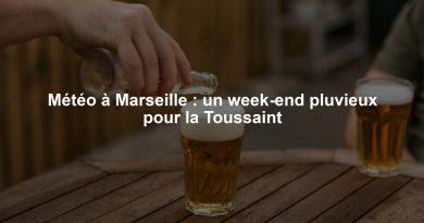 Météo à Marseille : un week-end pluvieux pour la Toussaint