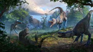 Une bataille préhistorique redéfinit l'histoire du T. rex.