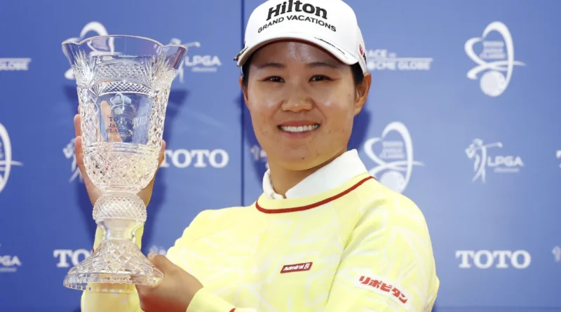 Nasa Hataoka lors du TOTO Japan Classic - via Twitter @LPGA