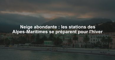 Neige abondante : les stations des Alpes-Maritimes se préparent pour l'hiver